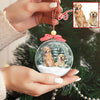 Custom Dog Photo 3D Ball Ornament For Christmas TH10 896071