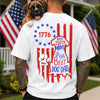 Personalized Happy 4th Of July To The Best Dog Dad Back Comfort Shirt LM32 669221