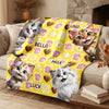 Personalized Dog Cat 3D Inflated Effect Printed Quilt Blanket Gifts For Dog Cat Lovers LM32 897149