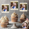 Custom Photo Look Who's Getting Married Cupcake Topper - Bachelorette Gift LM32 669607