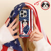 Custom Photo My Dog, Cat Loves America 250 Patriotic Phone Case HO82 901206