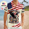 Custom Name America Pride 250th Anniversary 1776–2026 Eagle Hawaii Shirt CH07 911214