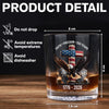 250 Years of Freedom Eagle Patriotic 1776 - 2026 Whiskey Glass HO82 901274