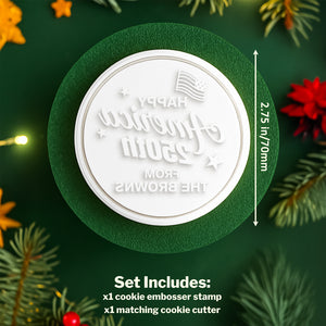 Personalized Happy America 250th Cookie Stamp TH10 898009