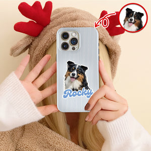 Custom Funny Dog Photo Phone Case Gift For Dog Lovers LM32 895415