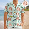 Custom Photo Fishing Dad Aloha Hawaii Shirt, Personalized Reel Cool Papa Vacation Shirt LM32 669247