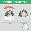 Custom Dog Photo 3D Ball Ornament For Christmas TH10 896071