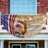 Custom Family Name We The People America Non-Pleated Fan Flag TH10 896439