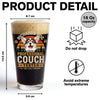 Personalized Professional Couch Tester Beer Glass Gift For Dog Lovers HO82 902446