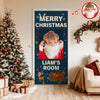 Custom Photo Merry Christmas Door Cover Gift For Son CH07 899880