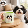 Custom Pet Photo Portrait Watercolor Print Full Accent Mug For Pet Lovers LM32 669437