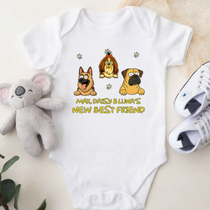 Baby New Best Friends Personalized Baby Onesie HA75 892198