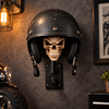 Motorcycle Skull Helmet Holder - Birthday Gift For Biker HO82 903940