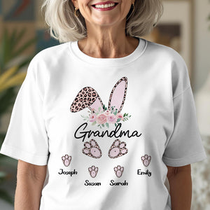 Home Is A Hug From Grandma Bright Shirt Personalized Gift For Mother's Day HO82 893624