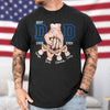 Custom Name Best Dad Ever Fist Bump Dark Shirt - Personalized Father's Day Gift for Dad LM32 899617