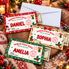 Personalized North Pole Mail Christmas Money Envelope β Custom Name Cash Gift for Kids CH07 180930