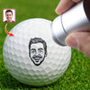 Custom Face Photo Golf Ball Stamp Box, Golf Club Gift, Golf Lovers Gift TH10 896937