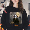 Custom Spooky Cute Dog Halloween Dark Shirt Personalized Dog Lover Gift CH07 899426