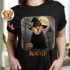 Custom Spooky Cute Dog Halloween Dark Shirt Personalized Dog Lover Gift CH07 899426