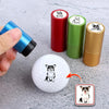 Custom Dog Photo Golf Ball Stamp Box, Golf Club Gift, Golf Lovers Gift HA75 898550