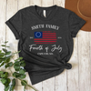 Custom Family Name 4th of July American Flag Matching Shirt LM32 669049