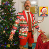 Custom Face Photo Family Men's Suits, Christmas Gift For Parents HO82 900238
