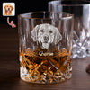 Custom Photo From The Reasons You Drink For Dog Lover Engraved Whiskey Glass Set with Wooden Box HA75 898030