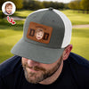 Custom Photo Dog Cat Circle Patch Hat For Dad TH10 169711