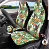 Custom Dog Photo Tropical Summer Pattern Car Seat Cover HO82 902390