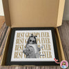 Personalized Vintage Photo Best Dad, Mom Ever Picture Frame HA75 921452
