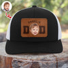 Custom Photo Dog Cat Circle Patch Hat For Dad TH10 169711