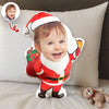 Custom Face Kid Christmas Personalized Photo Custom Shaped Pillow Gift For Kid HA75 898182