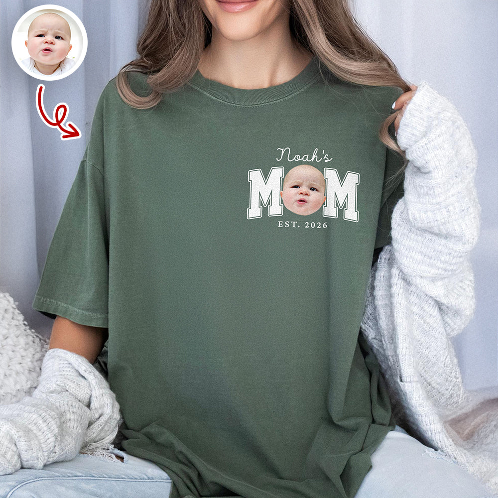 Custom Baby Photo Dad Mom Est Comfort Shirt TH10 169703