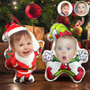 Custom Face Kid Christmas Personalized Photo Custom Shaped Pillow Gift For Kid HA75 898182