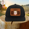 Custom Photo Dog Cat Circle Patch Hat For Dad TH10 169711