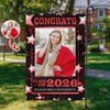 Custom Photo Congrats Class Of 2026 Graduation Garden Flag HA75 920452