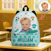 Custom Kid Photo Personalized Soccer Backpack HA75 921698