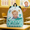 Custom Kid Photo Personalized Soccer Backpack HA75 921698