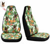 Custom Dog Photo Tropical Summer Pattern Car Seat Cover HO82 902390