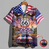 Celebrate 100 Years of Road Route 66 and America 250th Anniversary Custom Car Photo Hawaiian Shirt CH07 910378
