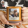 Custom Photo Dad And Kid Pottery Mug - Personalized Father’s Day Gift HO82 902382