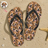 Custom Full Face Flip Flop Gift For Pet Lovers CH07 911606