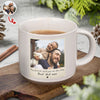 Custom Photo Dad And Kid Pottery Mug - Personalized Father’s Day Gift HO82 902382