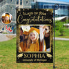 Personalized Photo Graduation Garden Flag – Class of 2026 Custom Name Yard Flag TH10 169019
