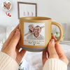 Custom Photo Dad And Kid Pottery Mug - Personalized Father’s Day Gift HO82 902382