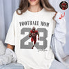 Personalized Vintage Photo Football Mom, Sport Mom Comfort Shirt HA75 921594