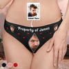 Property Of Anniversary Gift For Wife - Personalized Photo Women's Low-waisted Brief 642811