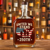 United We Stand 250th Anniversary USA Veteran Whiskey Bottle HA75 897308
