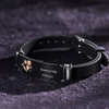 Custom Photo Personalized Engraved Black Bracelet For Him Perfect Gift For Father's Day TH10 169777
