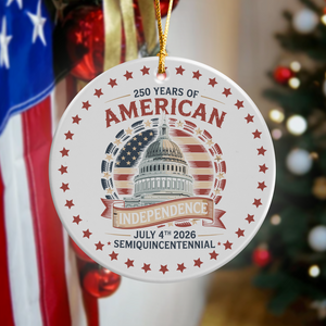 250 Years Of America Ceramic Ornament TH10 894663